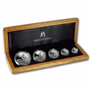 2011 libertad 5 coin set proof