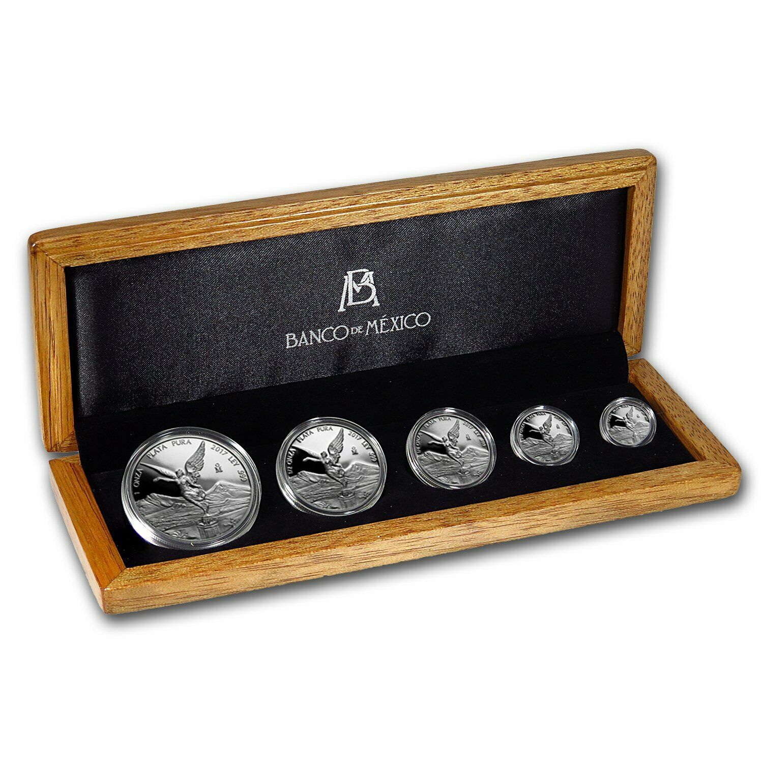 2011 libertad 5 coin set proof