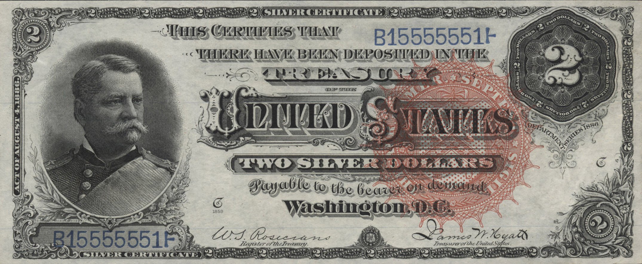 large silver cert